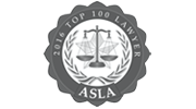 2016 Top 100 Lawyer ASLA badge